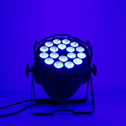 SHEHDS Alliage aluminium LED  18x18W RGBWA+UV 4/6In1 Éclairage Par Éclairage de Performance DJ