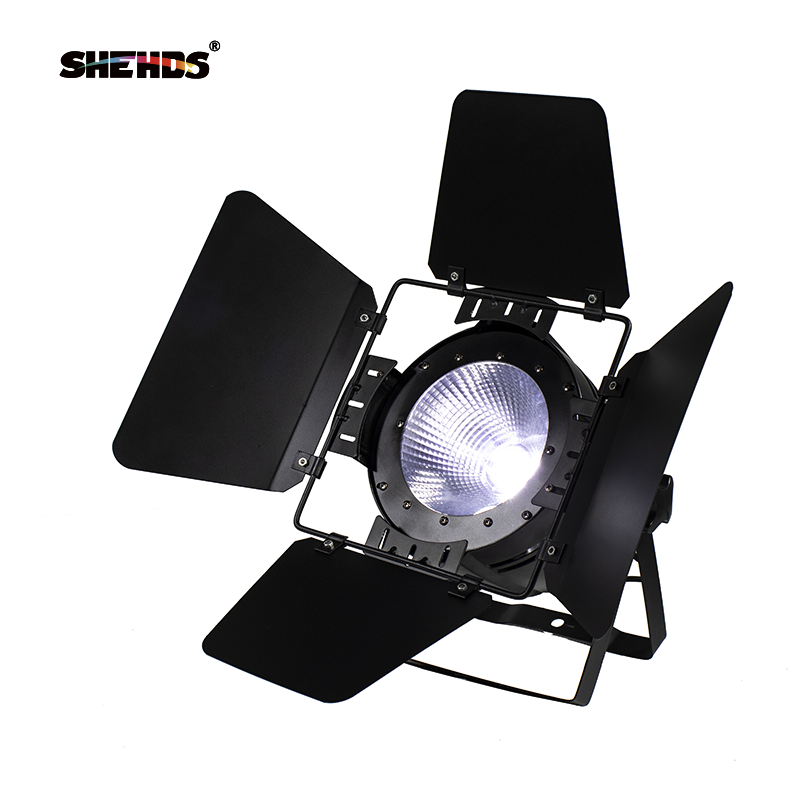 SHEHDS 2 pieces Portes de grange en fer pour éclairage LED COB PAR
