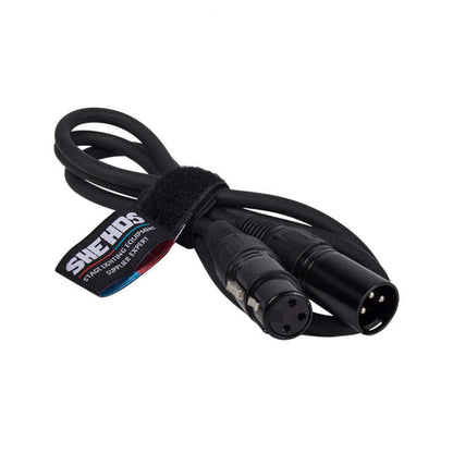 SHEHDS Câbles DMX en, connexion de signal à 3 broches pour éclairage de scène