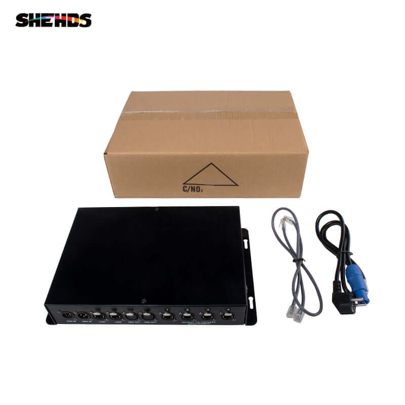 SHEHDS Éclairage LED Pixel 40x0.3W avec décodeur éclairage Pixel contrôleur DMX équipement de scène