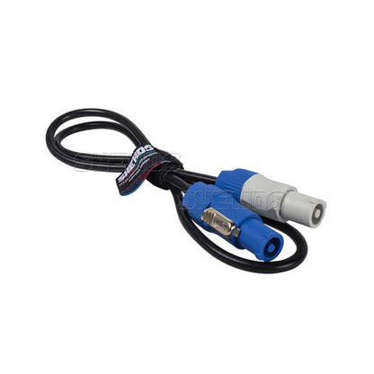 SHEHDS Câble alimentation PowerCon, connecteur alimentation pour éclairage de scène DMX, équipement DJ