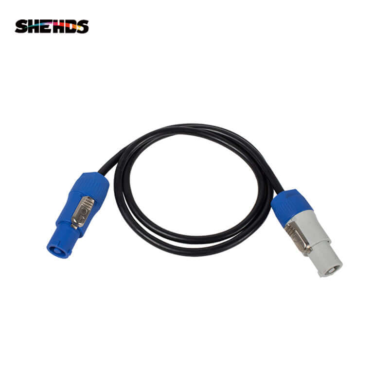 SHEHDS Câble alimentation PowerCon, connecteur alimentation pour éclairage de scène DMX, équipement DJ