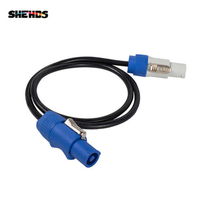 SHEHDS Câble alimentation PowerCon, connecteur alimentation pour éclairage de scène DMX, équipement DJ