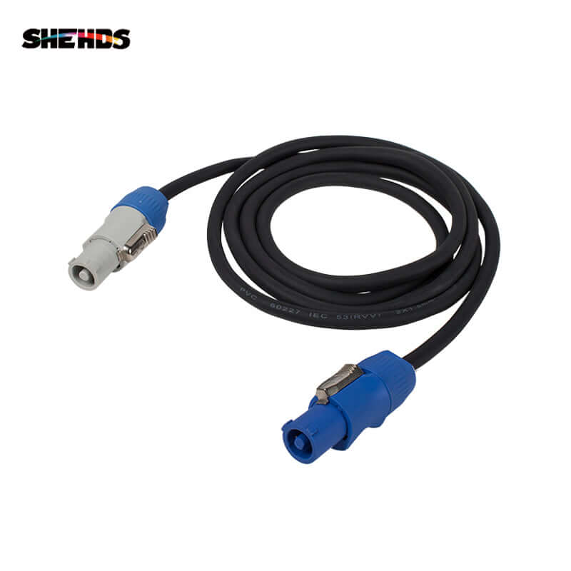 SHEHDS Câble alimentation PowerCon, connecteur alimentation pour éclairage de scène DMX, équipement DJ