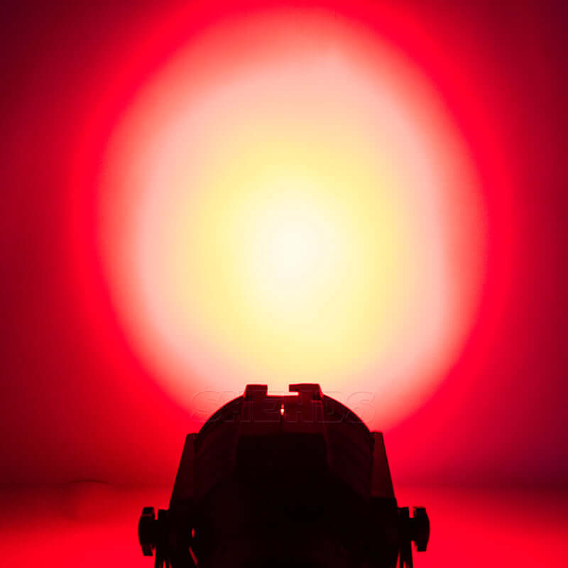SHEHDS Mini LED 7x18W Alliage aluminium LED 6in1 RGBWA+UV Éclairage de Scène Par DJ Mariage Club