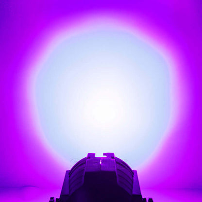 SHEHDS Mini LED 7x18W Alliage aluminium LED 6in1 RGBWA+UV Éclairage de Scène Par DJ Mariage Club