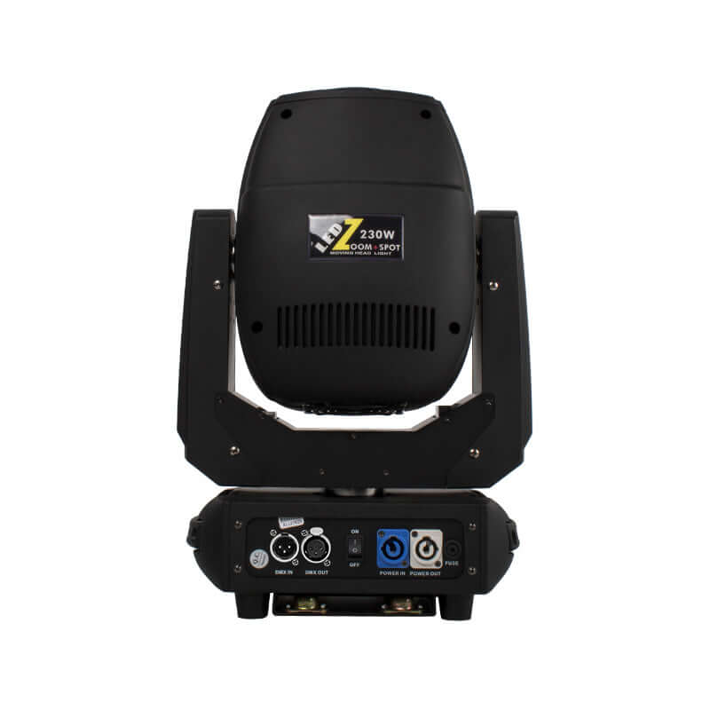 SHEHDS LED 230W Spot Zoom GOBO & Color Plate Moving Head Lighting (Upgrade From Beam 230W 7R)
