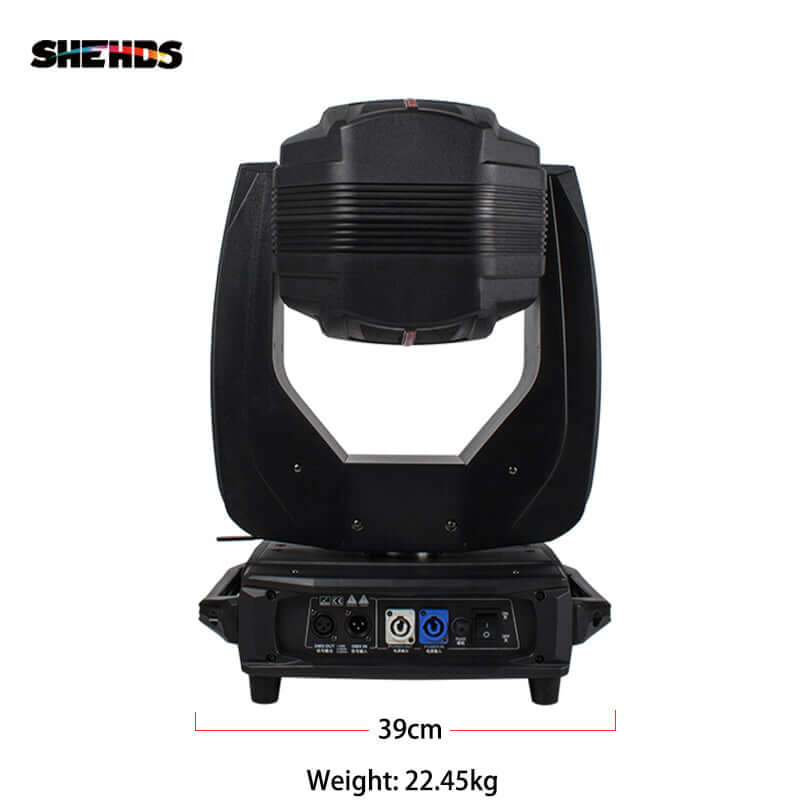 SHEHDS Lyres 380W Bulb Beam&Gobo&Wash Hybrid 3in1 Éclairage de Scène Éclairage de Performance