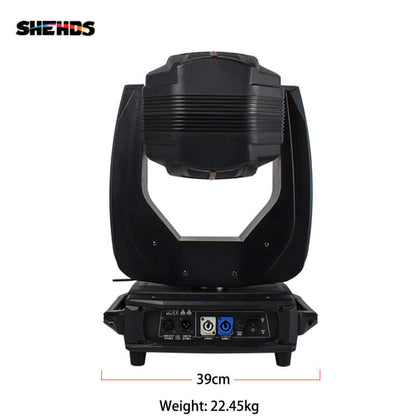 SHEHDS Lyres 380W Bulb Beam&Gobo&Wash Hybrid 3in1 Éclairage de Scène Éclairage de Performance