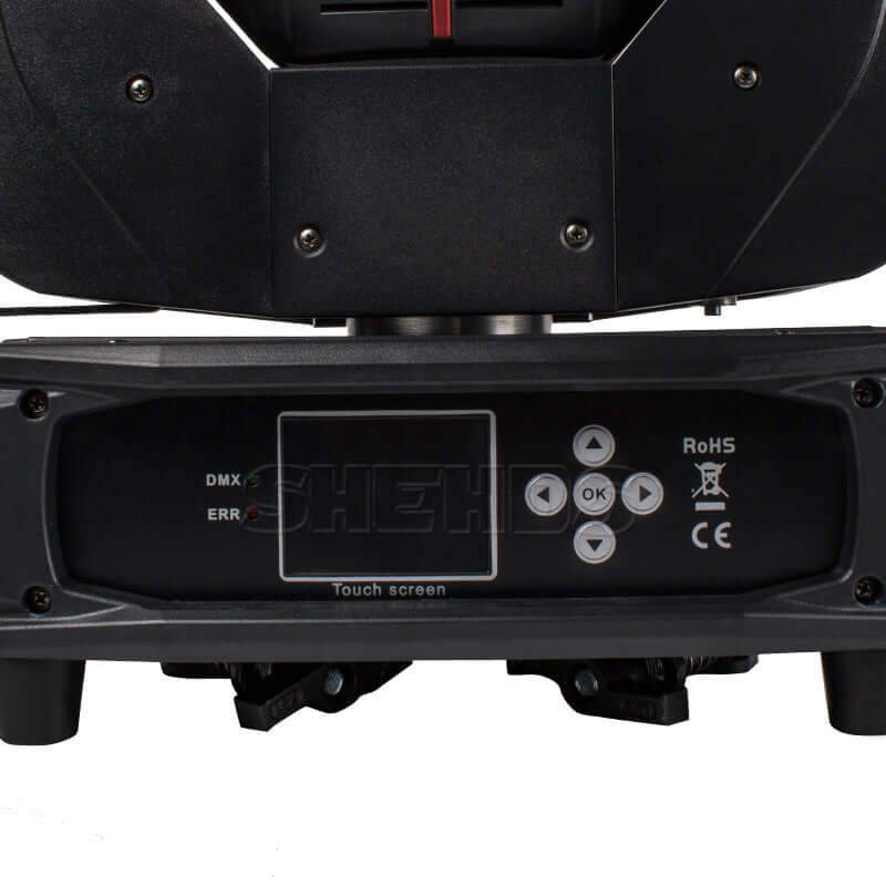 SHEHDS Lyres 380W Bulb Beam&Gobo&Wash Hybrid 3in1 Éclairage de Scène Éclairage de Performance