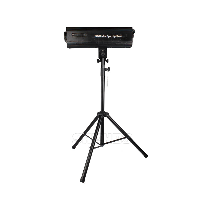 SHEHDS Flight case avec projecteur de suivi 230W Éclairage de suivi de scène de concert à grande échelle