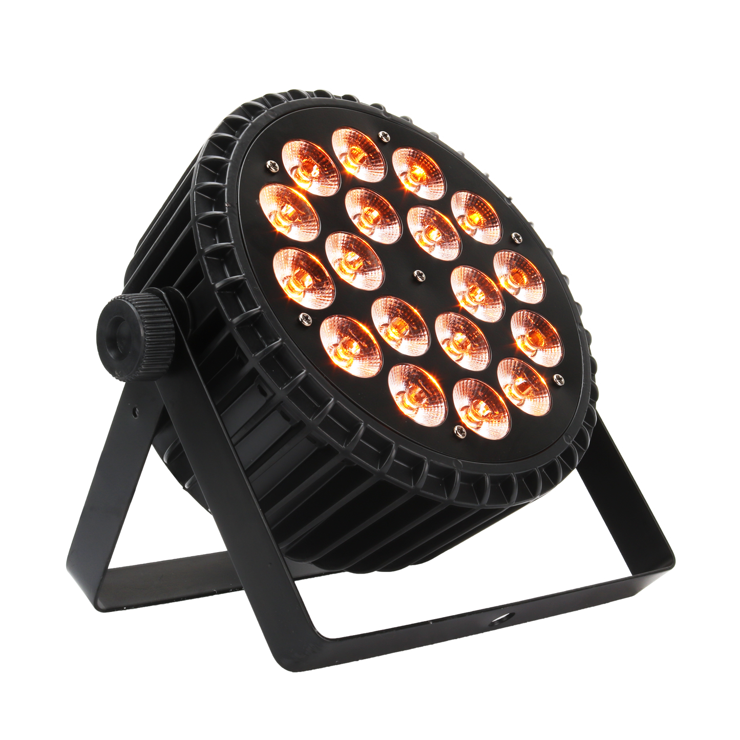 SHEHDS Alliage aluminium LED 18x18W Éclairage Par DMX 512 Éclairage de Scène Wash Performance DJ Mariage