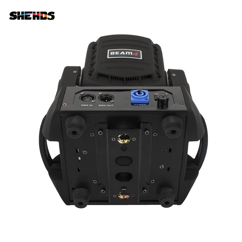 SHEHDS LED Beam Lyres 4x25W RGBW Éclairage de Scène Éclairage de Performance Mariage Concert