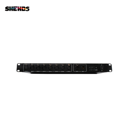 Distribution RDM 8 voies pour équipement éclairage de scène DMX 512
