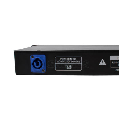 Distribution RDM 8 voies pour équipement éclairage de scène DMX 512
