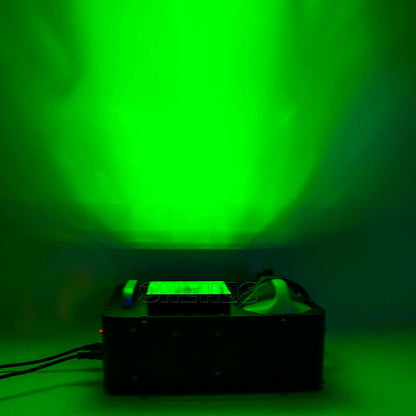 SHEHDS Machine à fumée LED 24x9W RGB puissance 1500W Performance Mariage Concert