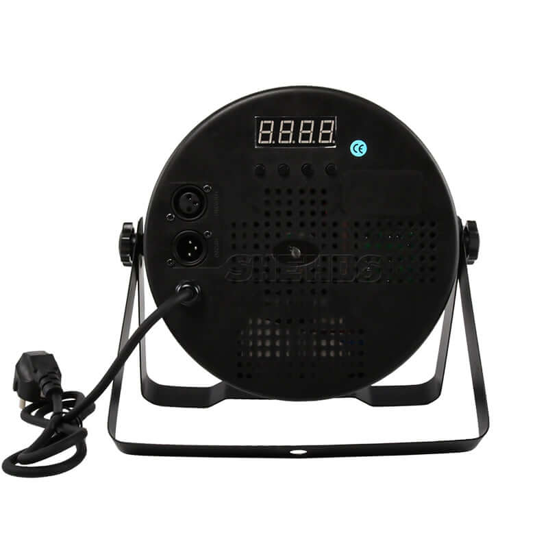 SHEHDS Projecteur de scène Par LED 54x3W RGBW silencieux et compact avec mélange de couleurs Performance DJ Club