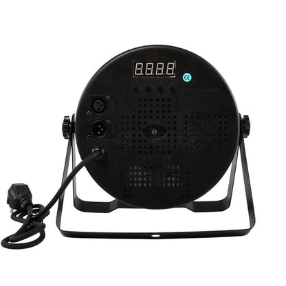 SHEHDS Projecteur de scène Par LED 54x3W RGBW silencieux et compact avec mélange de couleurs Performance DJ Club