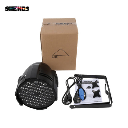 SHEHDS LED 54x3W RGB&54x9W Éclairage de Scène DMX Éclairage Par KTV DJ Performance Club