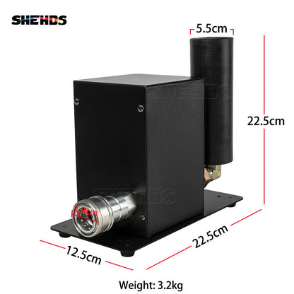 SHEHDS 200W CO2 Jet Machine Professional DMX Controller Smoke 8-10M Gas Jet Air Column