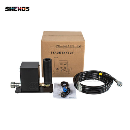 SHEHDS Machine à jet de CO2 200W équipement de scene contrôleur DMX fumée professionnel