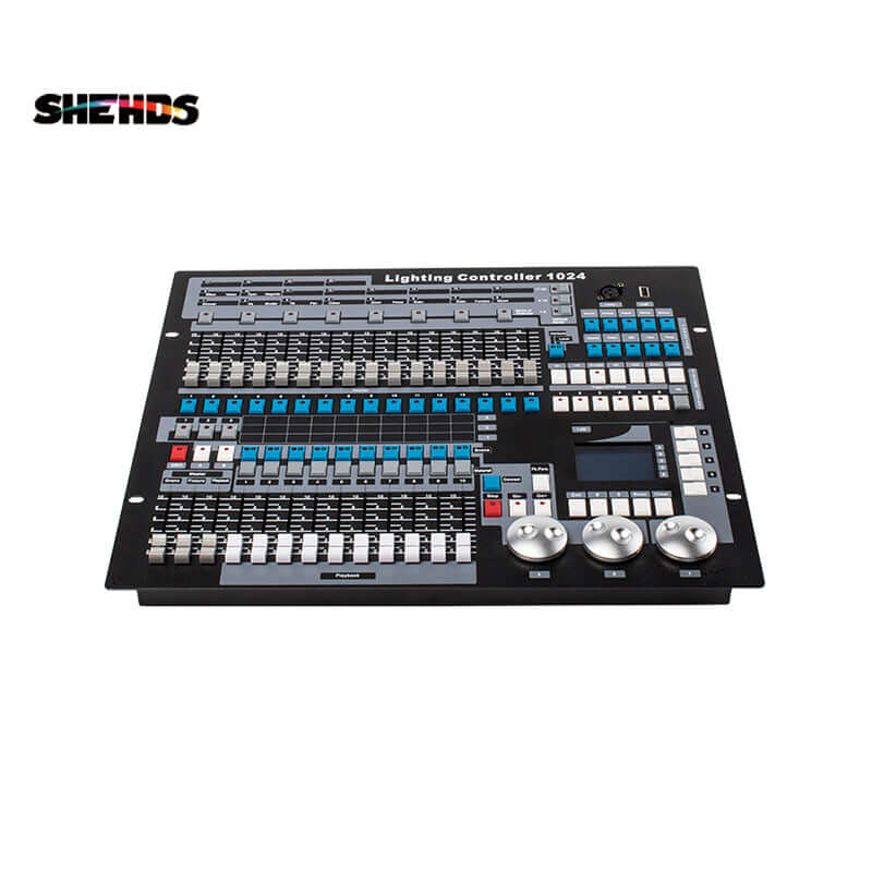 SHEHDS DMX Console 1024 Lighting Consoles Professional Stage Lights Controller