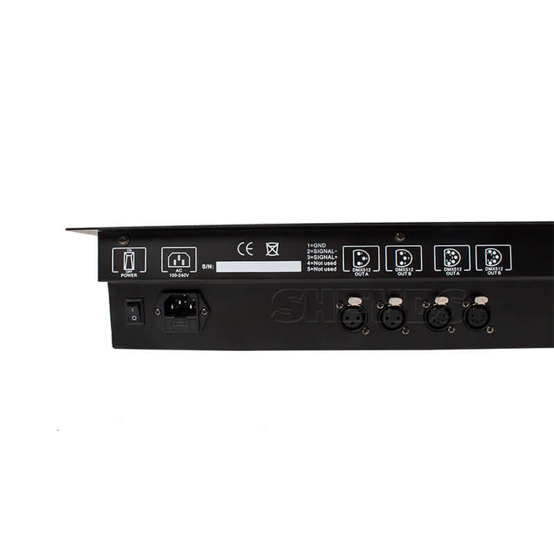 SHEHDS Console d'éclairage DMX 1024 équipement de contrôle des lumières de scène