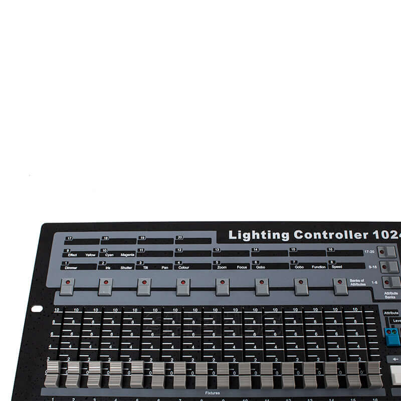 SHEHDS Console d'éclairage DMX 1024 équipement de contrôle des lumières de scène