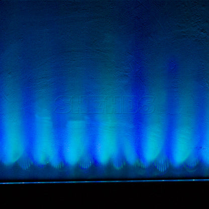 SHEHDS Étanchéité IP65 18x12W RGBW 4in1 LED Wall Wash Éclairage de Scène Éclairage de Performance DJ