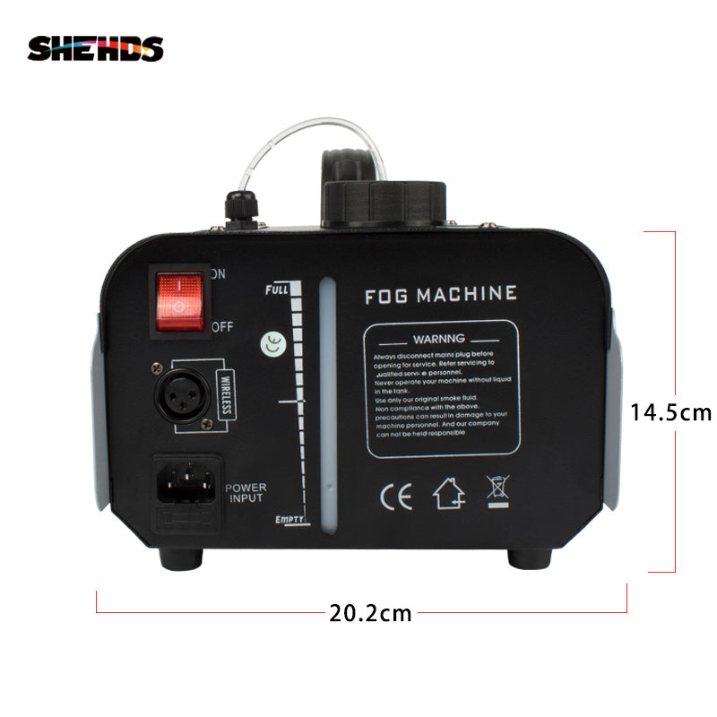 SHEHDS achine à fumée à LED  900W effets atmosphériques 3in avec contrôleur Performance