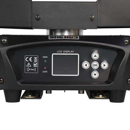 SHEHDS LED Lyres 19x15W RGBW Wash&Zoom Éclairage de Performance Théâtre Concert