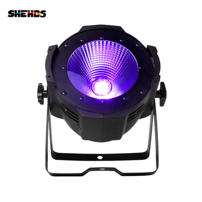 SHEHDS LED Par COB 200W RGBWA+UV 6IN1 Éclairage de scène Blinder Éclairage de Performance
