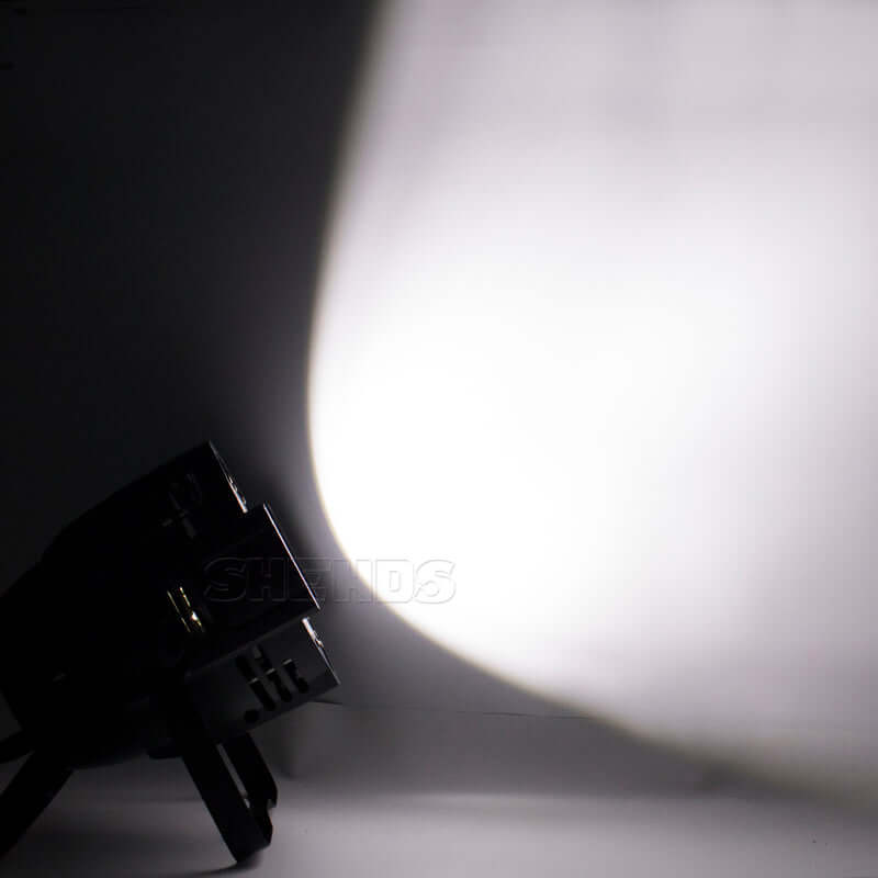 SHEHDS LED COB 200W Éclairage de scène en Alliage aluminium à effets Éclairage de Performance