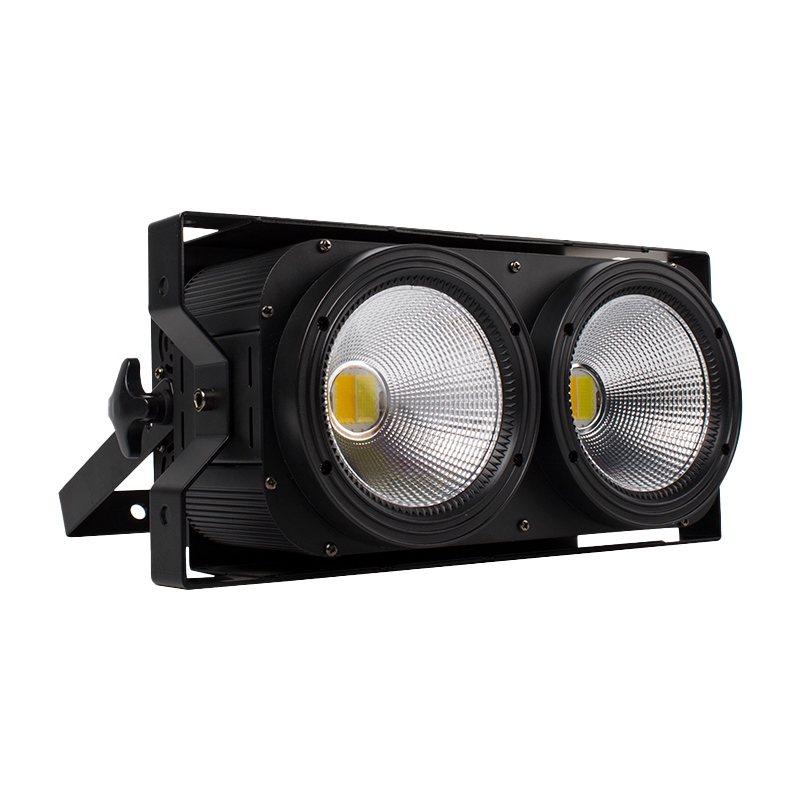 SHEHDS Combinaison 2Eyes 200W LED COB Blinder Éclairage de Scène DJ Mariage Concert