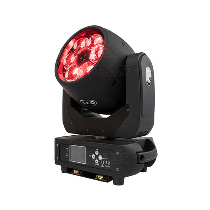 SHEHDS LED Lyres Beam&Zoom&Wash 6x40W RGBW 4in1 Bee Eye Éclairage de Scène Performance Théâtre