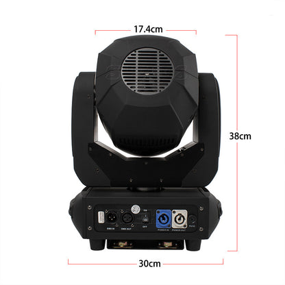 SHEHDS LED Lyres Beam&Zoom&Wash 6x40W RGBW 4in1 Bee Eye Éclairage de Scène Performance Théâtre