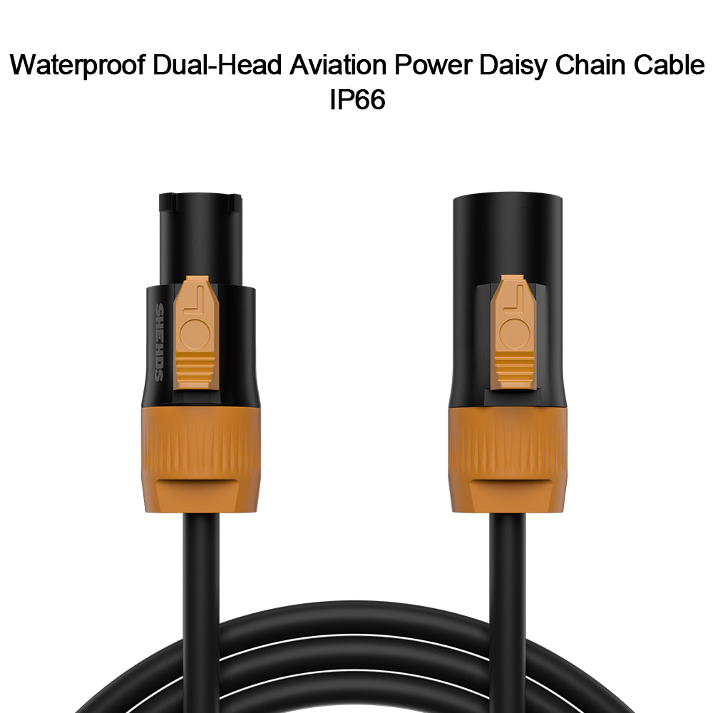 Câbles Power Link, étanches IP65 / Connexion Powerlink standard, main dans la main
