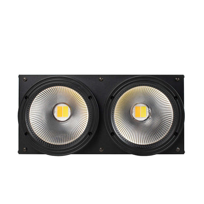 SHEHDS 2eyes 200W LED COB Blinder éclairage blanc froid et blanc chaud DJ Performance Théâtre