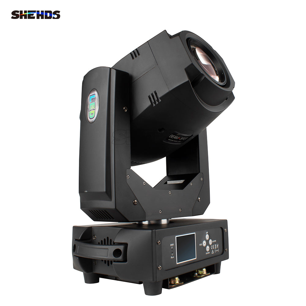 SHEHDS LED Lyres 200W Gobo Éclairage de Scène DJ Motifs multicouleurs 6/18 canaux Performance DJ Club