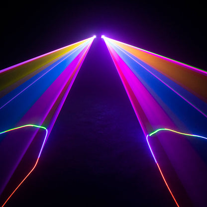 SHEHDS Laser RG&RGB Éclairage de scene Laser DMX512 à double trou DJ KTV Club