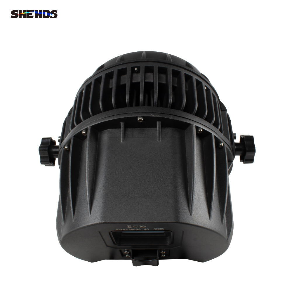 SHEHDS Projecteur LED Zoom Par étanche IP65 18x18 W 6in1 RGBWA + UV Éclairage de Scène pour extérieur Performance DJ Club
