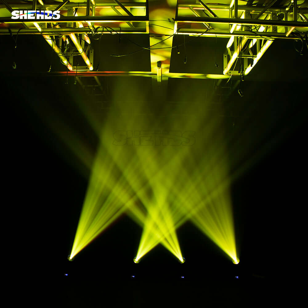 SHEHDS Lyres LED Beam 150W Éclairage de Scène Équipement DJ Performance Club Mariage