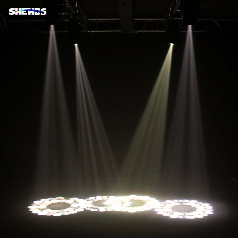 SHEHDS Lyres LED Beam 150W Éclairage de Scène Équipement DJ Performance Club Mariage