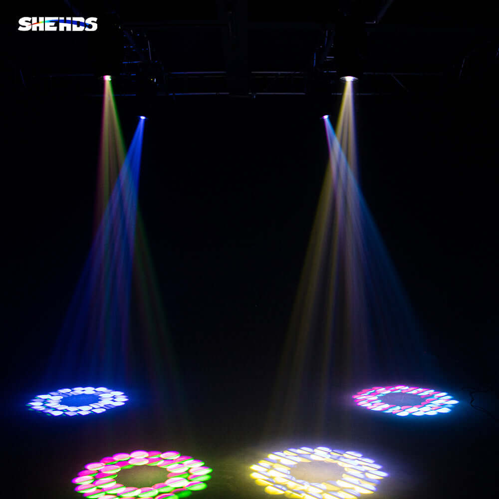 SHEHDS Lyres LED Beam 150W Éclairage de Scène Équipement DJ Performance Club Mariage