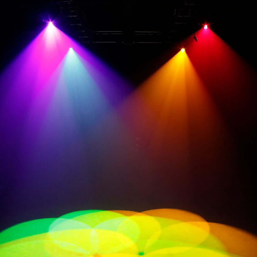 SHEHDS LED Lyres Beam&Spot&Zoom 160W 3in1 Éclairage de Scène Performance DJ Club Mariage