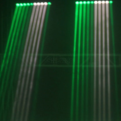 SHEHDS LED Lyres 10x40W RGBW 4in1 Beam Wall Wash Éclairage de Scène Équipement à effets Performance DJ