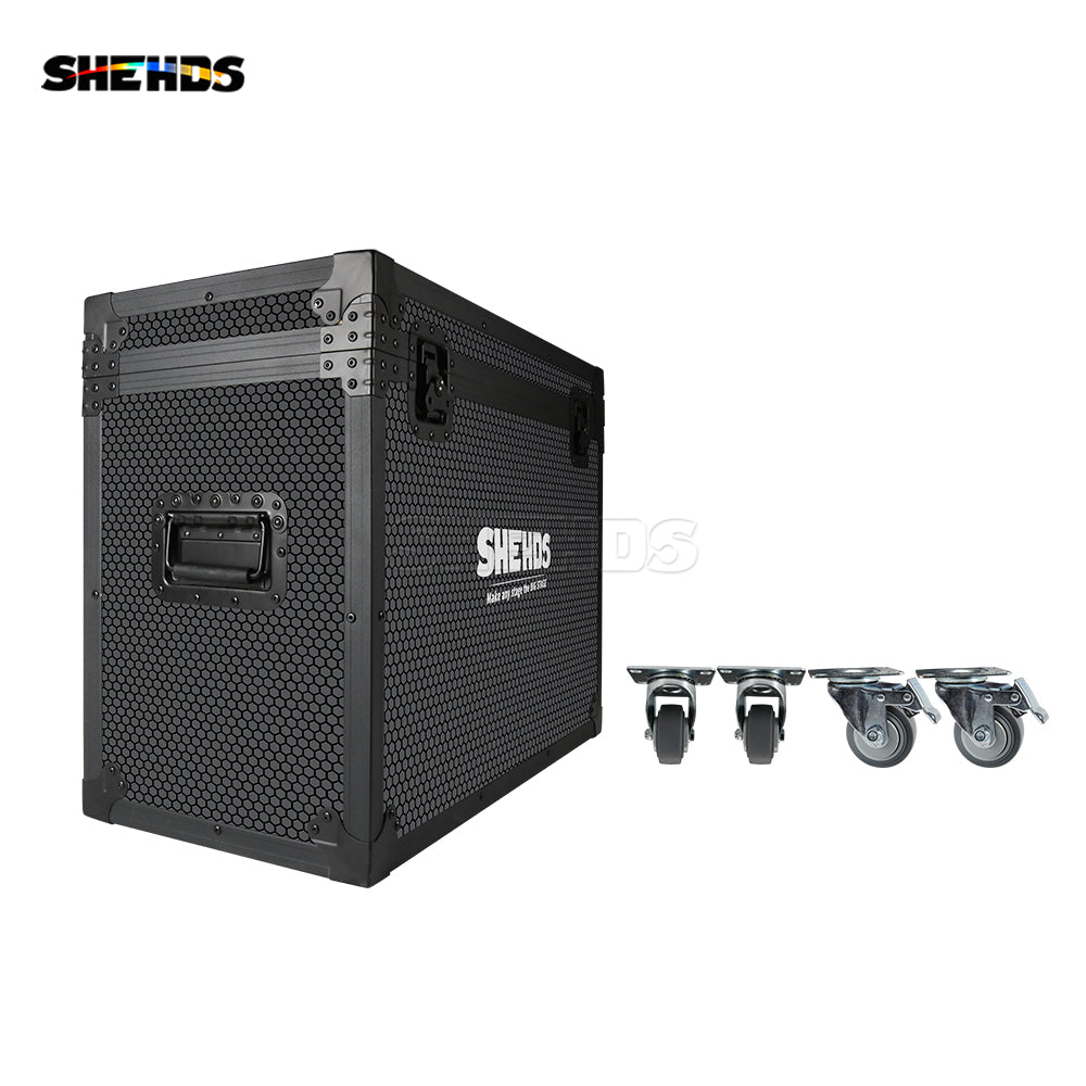 SHEHDS Projecteur profilé LED 250W LEKO blanc froid et chaud/RGBW, quatre lames, coupe manuelle Club Mariage Théâtre