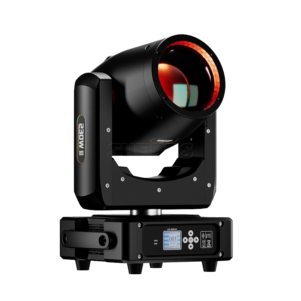 SHEHDS Lyres Bulb Beam 230W 7R Éclairage de Scène Éclairage de Performance DJ Club Mariage Théâtre