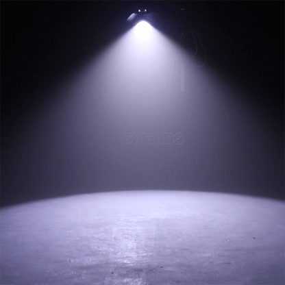 (Avec coupe-flux) Projecteur LED bicolore 200W COB Zoom Éclairage Par Blanc chaud/froid Éclairage de scène DMX 512 Équipement DJ