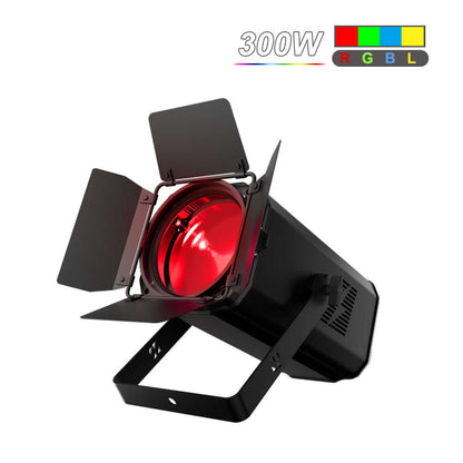 SHEHDS App Control 200W/300W COB Par Light with Barndoor Spot Zoom Stage Light – alternate product view